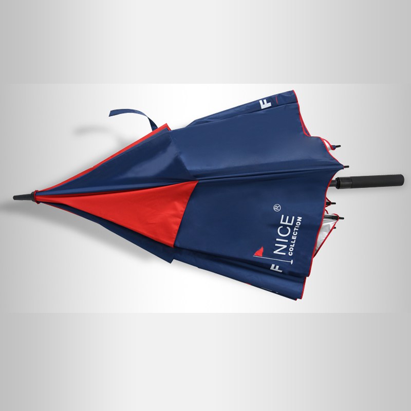 高爾夫雙層接片自動(dòng)雨傘