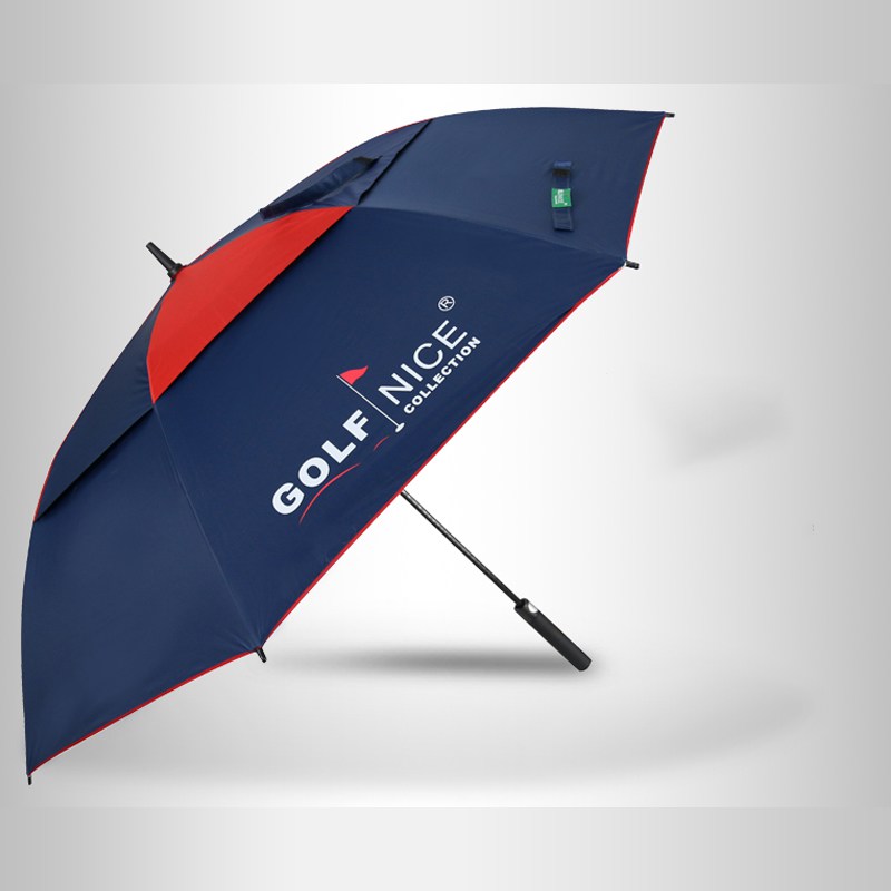 高爾夫雙層接片自動(dòng)雨傘