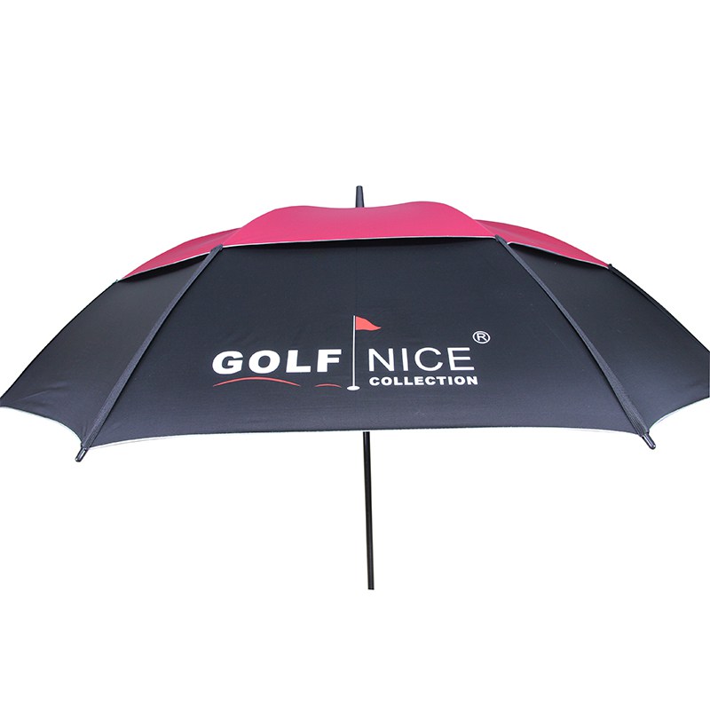 高爾夫打孔雙層雨傘