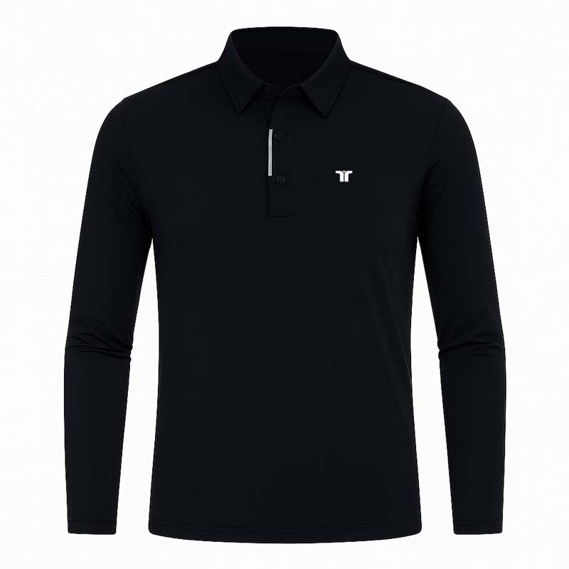 高爾夫男長袖POLO衫TT-2550