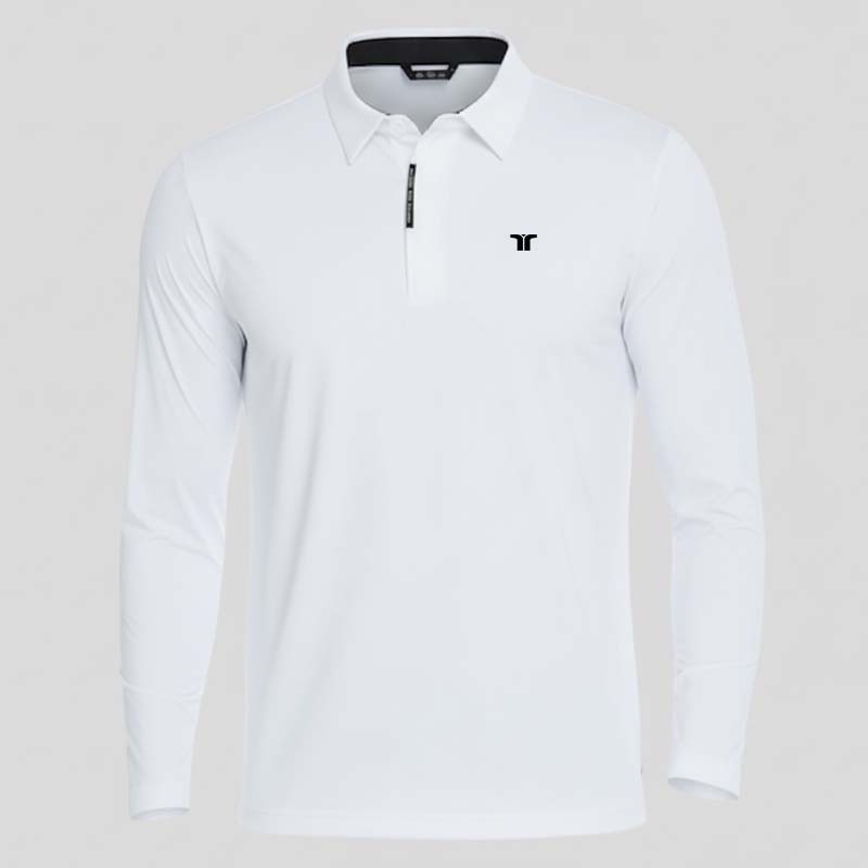 高爾夫男長袖POLO衫TT-2550