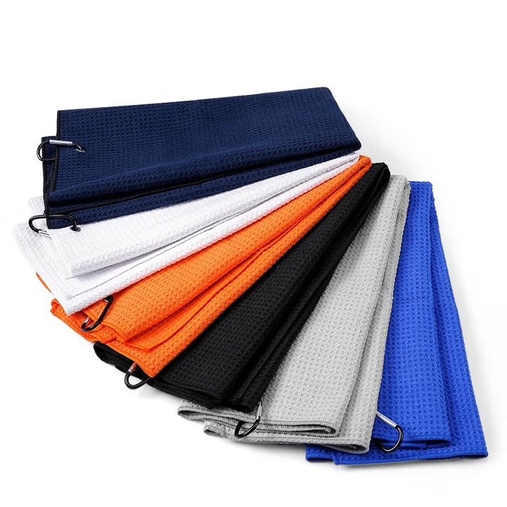 華夫格高爾夫毛巾